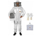 BP-311 Ventilated 3-Layer Beekeeping Suit with Fencing and Round Veil & Gloves | BeeProof