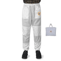 Bee Proof Beekeeping Pant Ventilated Three Layer Mesh with Leg High YKK Zippers & Pockets BP-351