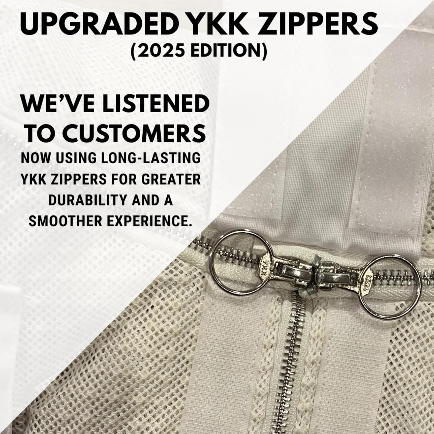 Bee Proof BP-301 Beekeeping Jacket with Veil 3 Layer Ultra Ventilated with Total Protection & Safety